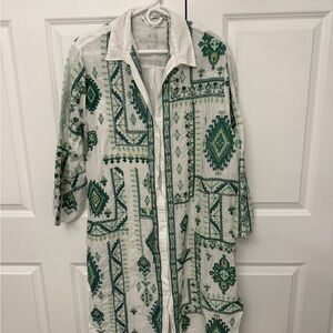 Zara Cotton Swim Cover Up

  Never worn
